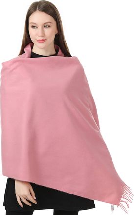 World of Shawls Essential Cozy Warm Shawls Scarves Scarf for Women this Winter Autumn Fall (Dusky Pink)