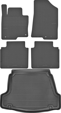 OEM Juego De Alfombrillas De Goma Para Coche Y Alfombrilla Para Maletero Para Hyundai I40 Sed&aacute;n (2011-2020)