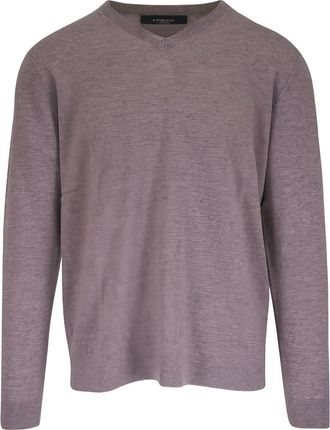 Kinross Cashmere V-neck sweater - Grey