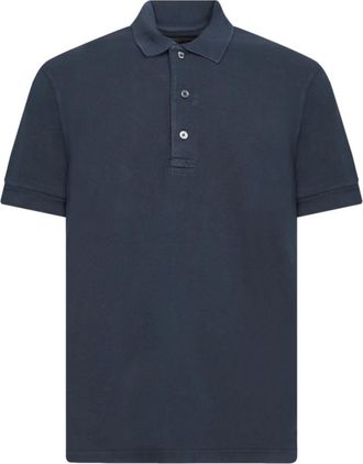 Tom Ford Heren, Tops, Blauw, Maat: L Katoen