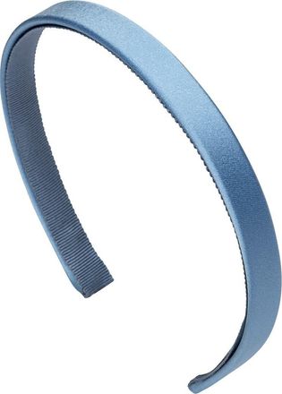 Jennifer Behr Lucy Satin Headband in French Blue at Nordstrom