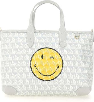 Anya Hindmarch I Am A Plastic Bag Wink Tote Bag Xs