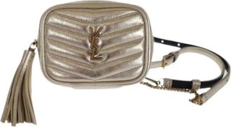 Saint Laurent Borsa a tracolla Lou Pre-owned - - Pre-owned - Donna - Giallo - ONE SIZE