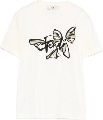 Fendi Nightfly Cotton T-Shirt