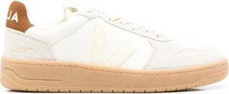 Veja White Color Block Sneakers