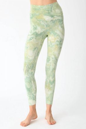 Electric & Rose Sunset Leggings In Marbled Pistachio