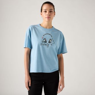 Levi's Graphic Vintage Tee - Womens - XL - Blue