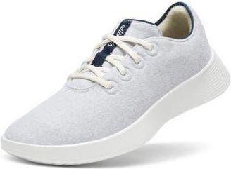 Allbirds Wool Runner Go Sneaker in Light Grey/True Navy at Nordstrom Rack, Size 13.5