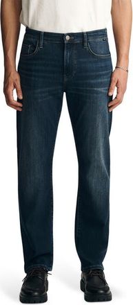 Mavi Marcus Slim Straight Leg Jeans in Falcon Blue Supermove at Nordstrom, Size 35 X 32