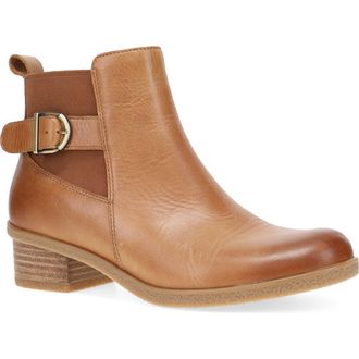 Dansko DeeDee Waterproof Western Bootie in Tan at Nordstrom Rack, Size 9.5-10Us / 40Eu