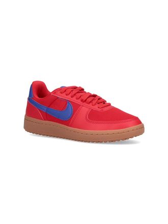 Nike Color-Block Textile Sneaker - Red
