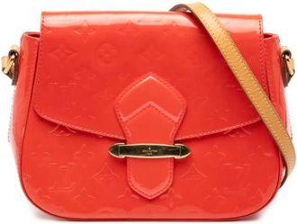 Louis Vuitton Pre-owned Cross Body Bags, female, Orange, Size: ONE SIZE Pre-owned Leather Crossbody Bag