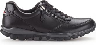 Gabor Functional Basket Rolling Soft Sneakers - Dames - Sneakers - Zwart - 43 EU - Leer - Schoenen