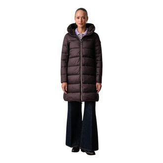 Save The Duck Cappotto imbottito con cappuccio Lysa - - Coats - Donna - Marrone - 2XL