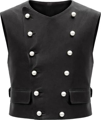 Ann Demeulemeester Dino Double-breasted Waistcoat