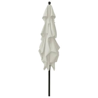 Berkfield Home Harmful 3-Tier Parasol with Aluminium Pole Sand 2.5x2.5 m in Beige