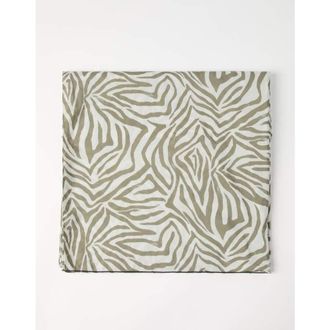 Brunello Cucinelli Womens Green Silk Printed Scarf