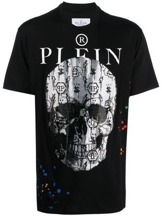 Philipp Plein T-shirt con stampa - Nero