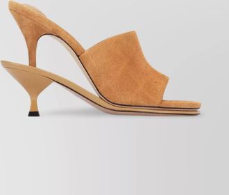Jacquemus leather single strap sandals