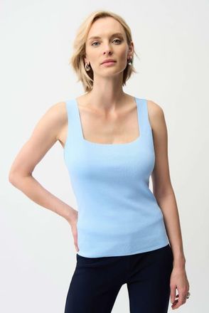 Joseph Ribkoff Viscose Blend Fitted Camisole in Sky Blue at Nordstrom, Size X-Large