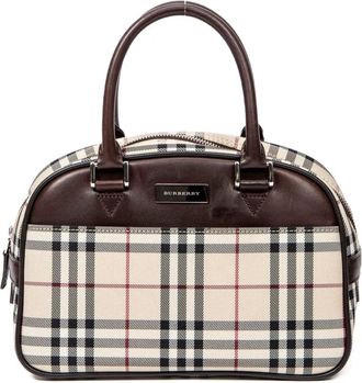 Burberry Borsa tote con motivo House Check 2000 - Toni neutri