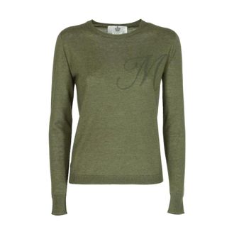 Dee Ocleppo Dames, Truien, Groen, Maat: L Kasjmier