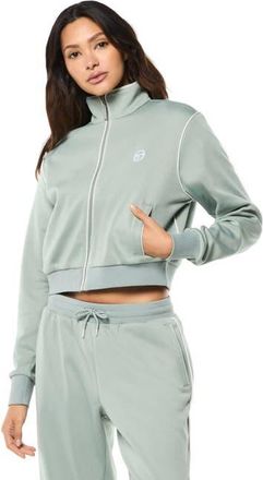 Sergio Tacchini Terina Track Jacket in Slate Gray at Nordstrom, Size Xx-Large