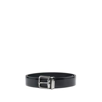 Dolce & Gabbana Dames, Accessoires, Zwart, Maat: 105 CM Leer