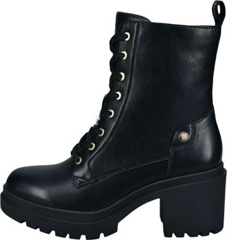 Bagatt Schoenen, Dames, Zwart, 38 EU, Leer, Joy Enkellaarsjes