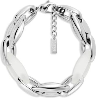 Diesel bracciale a catena - Argento