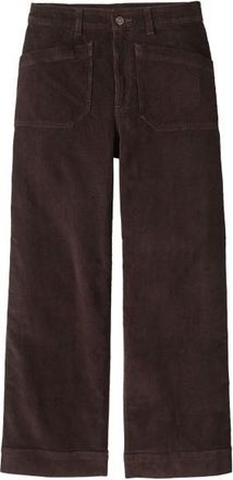 Patagonia Wide Leg Cord Pants Freizeithose f&uuml;r Damen | braun/schwarz