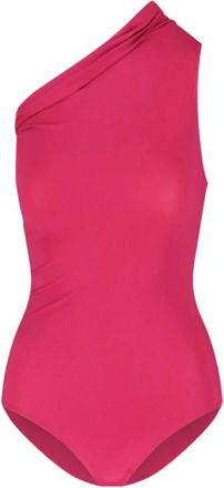 Rick Owens Badpak uit &eacute;&eacute;n stuk - Dames - Badpakken - Roze - M - Badmode