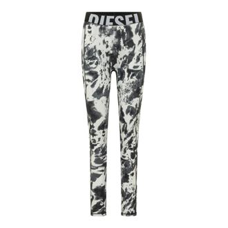 Diesel Wijde Pijpen Broek - Dames - Leggings - Veelkleurig - XS - Broeken