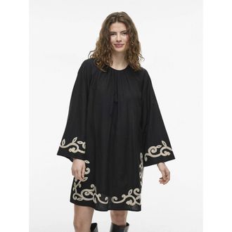 Vila Korte jurk met print op boorden