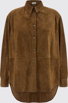Brunello Cucinelli Jacket BRUNELLO CUCINELLI Woman color Brown