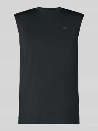 Ellesse Relaxed Fit Top mit Logo-Print Modell OLIOS in Black, Gr&ouml;&szlig;e XXL