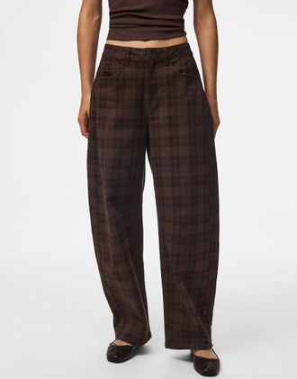 Pieces Jeans color pacciame-Marrone