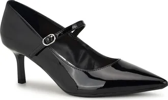 Nine West Hadey Pointed Toe Mary Jane Pump in Black at Nordstrom, Size 7