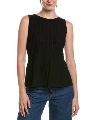 Anne Klein Bateau Peplum Tank