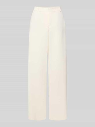 Jake*s Stoffhose mit Ges&auml;&szlig;taschen in Ecru, Gr&ouml;&szlig;e 32