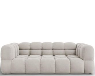 BLOOMINGLOFT 3-Sitzer Designsofa Sky mit Samtbezug