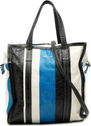 Balenciaga Pre-owned Balenciaga S Lambskin Bazar Shopper Satchel Ladies 9LTYQSPA9M8UCU04