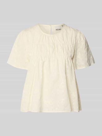 Ichi Blusenshirt mit Stitchings Modell LANA in Offwhite, Gr&ouml;&szlig;e 34