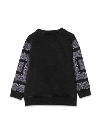 Givenchy Patterned Print Crewneck Sweatshirt - Black