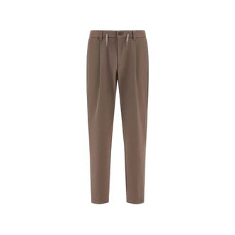 Herno Pantaloni in Tessuto Tecnico con Coulisse - - Trousers - Uomo - Beige - S
