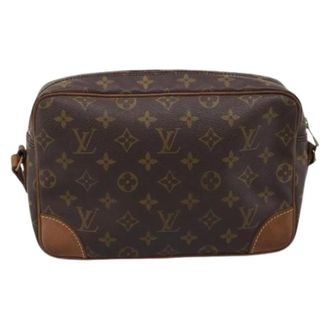 Louis Vuitton Pre-owned Vintage Cross Body Bag - Dames - Pre-owned - Bruin - Maat: ONE Size Leer