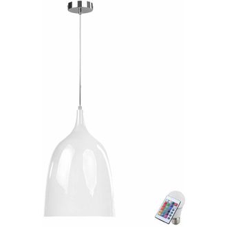 SPOT Light Lampada a sospensione per soggiorno con telecomando per illuminazione a pendolo dimmerabile in un set che include lampadine a led rgb