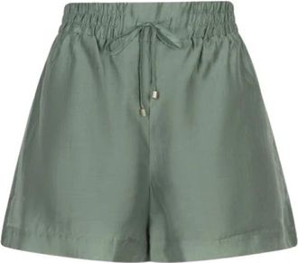 Dante6 Relaxed Fit Shorts in Diep IJsgroen - Dames - Korte Broeken - Groen - XS - Polyester - Korte Broeken