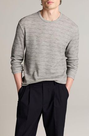 Vince Space Dye Thermal Long Sleeve T-Shirt in Late Evening Combo at Nordstrom, Size Xx-Large
