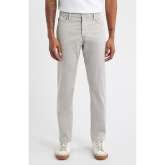 AG - Adriano Goldschmied Tellis Airluxe Commuter Performance Sateen Slim Fit Pants in Glacier Mist at Nordstrom, Size 29 X 32